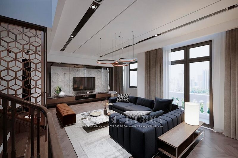 Thiết kế nội thất biệt thự hiện đại tại Vinhomes Imperia Hải Phòng
