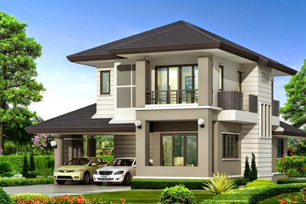 Thiết kế biệt thự tân cổ điển đẹp hút hồn